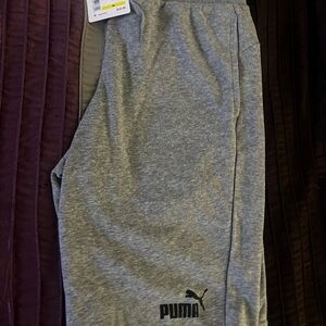Puma Charcoal Joggers- NWT- Men’s Medium